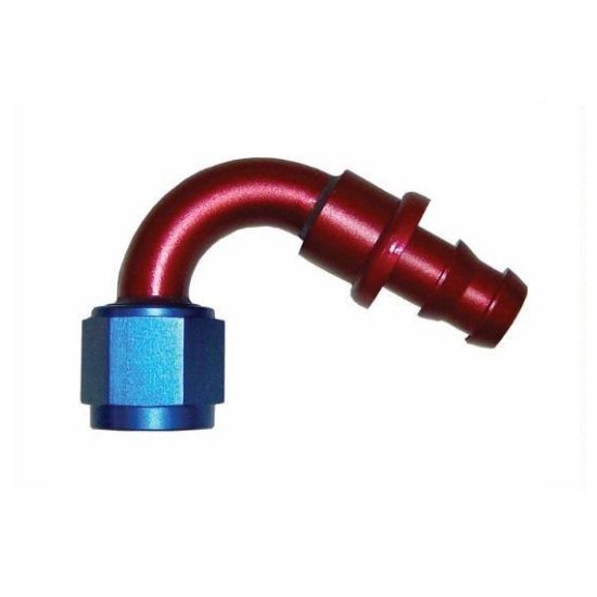 Push-On Hose Fitting, 120 Degree -8 - 1543