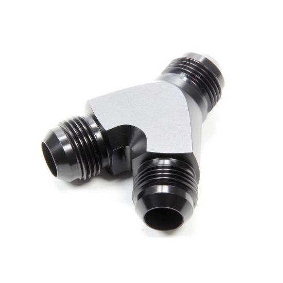 Y Adapter Fitting, -6 AN to -6 AN and -6 AN - 6260BLK