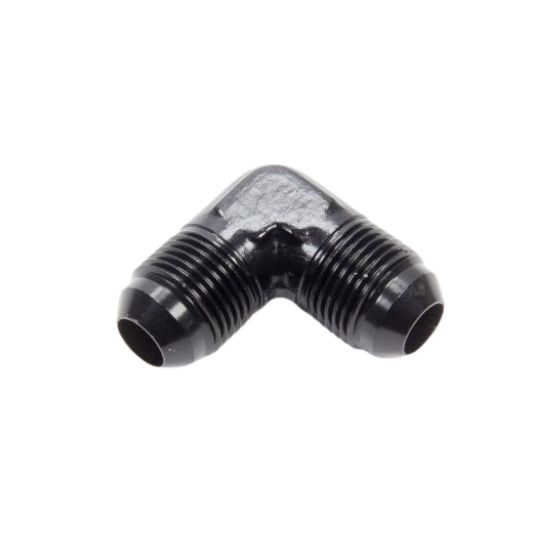 Fitting, Coupler, Union, 90 Degree Flare Union -12 to -12 Black - 2192BLK