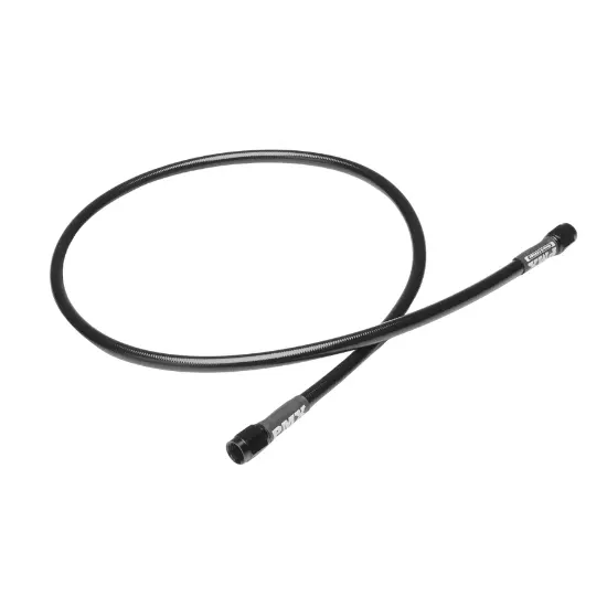 Brake Line #3 Straight/Straight 29" Length, Black, All Sizes 