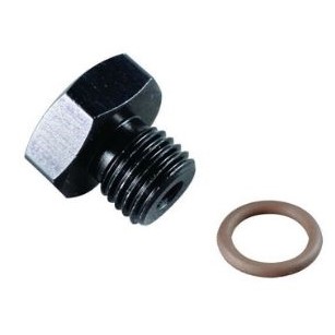 [PRF3723BLK] O-Ring Plug AN -4 Black - 3723BLK