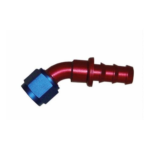 [PRF1525] Push-On Hose Fitting, 45 Degree -12 - 1525