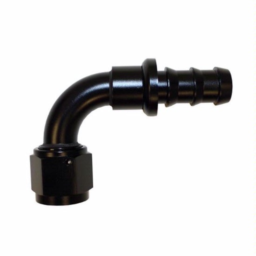 [PRF1534BLK] Push-On Hose Fitting, 90 Degree -10 Black - 1534BLK