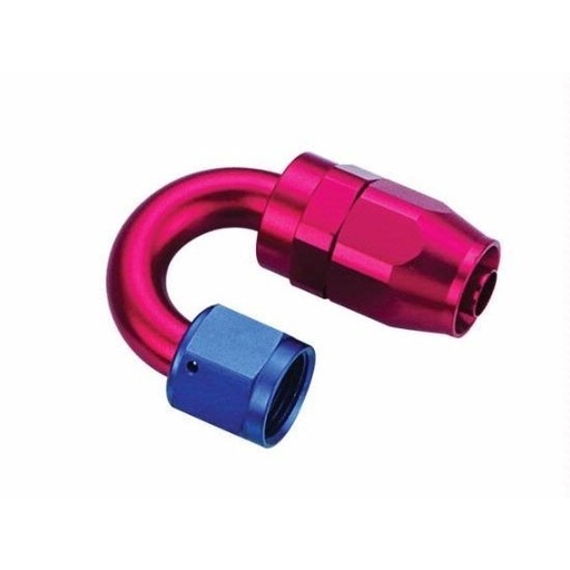 [PRF4063] Aluminum 180 Degree Reuseable Fitting -8 - 4063