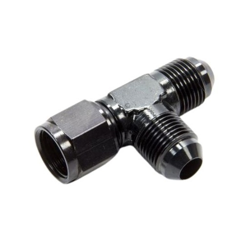 [PRF22925BLK] Female Run Tee Adapter AN -10 Black - 22925BLK