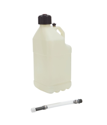 [ALL40124] Utility Jug 5 Gal W/Filler Hose Glow